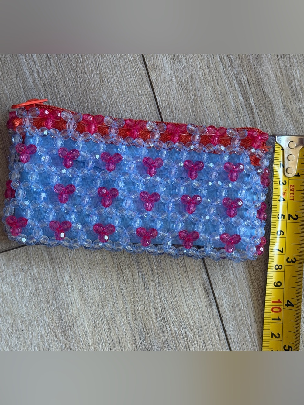 Handmade Beaded Coin Purse / Mini Pouch ๐ฉท๐ - Picture 4 of 4